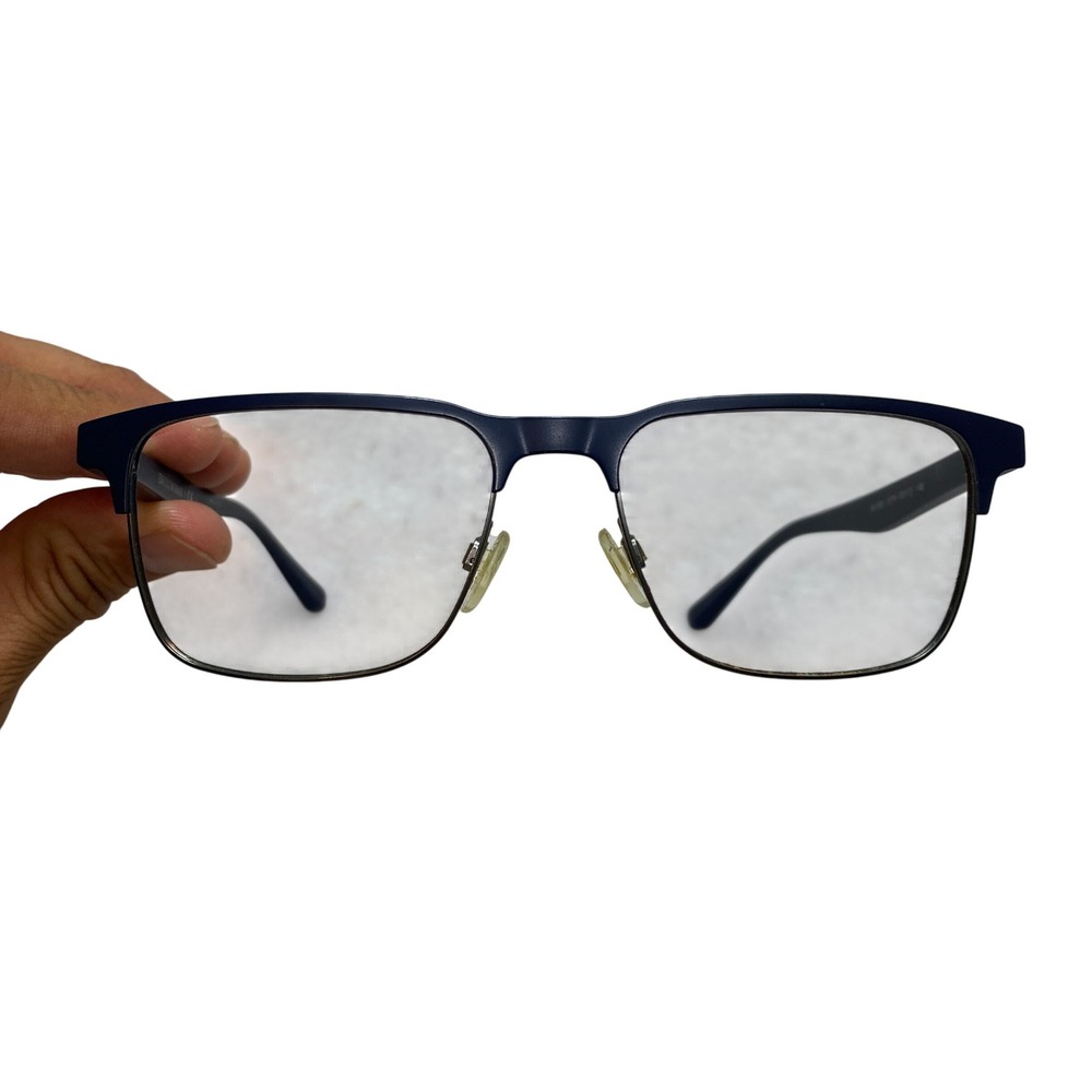 Emporio Armani Eyeglasses Mens 53mm Navy Blue EA 1061 3174 Rectangular Frames